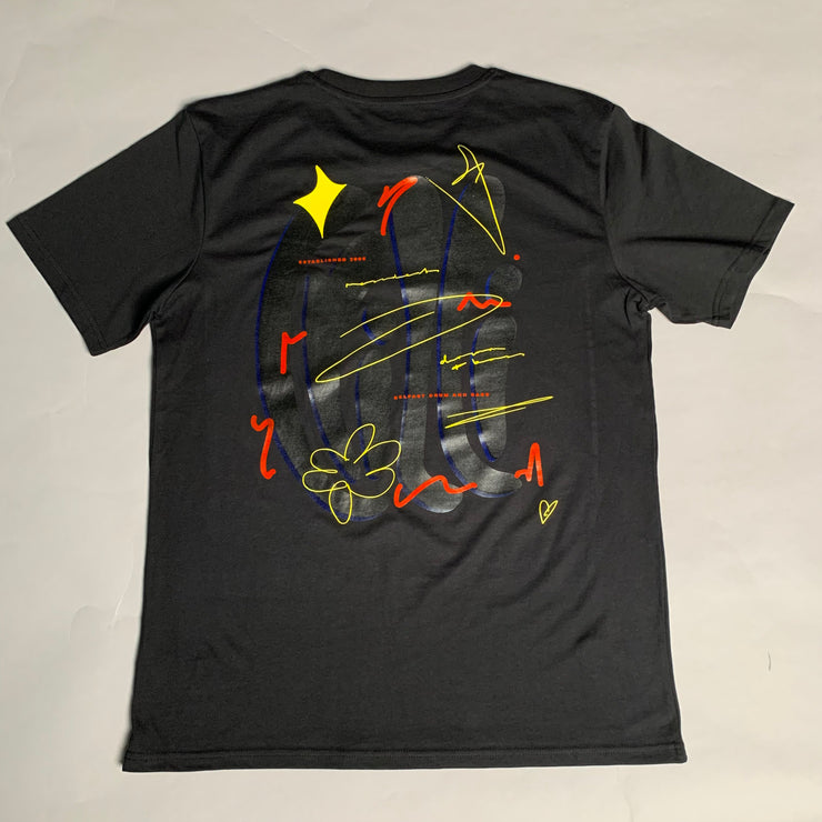 T shirt kobe outlet uomo blu